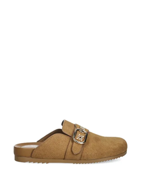 GUESS USA Galavanta buckle-strap slide Brown FLPGALESU06BROWN