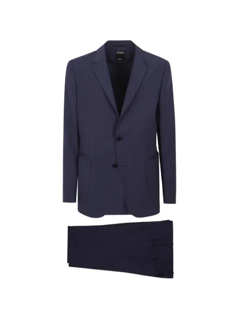 Zegna single-breasted suit Blue R322746A32XPYGX8R001