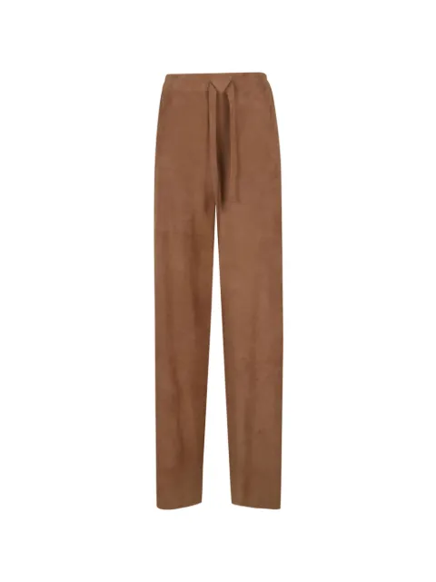 Desa 1972 elasticated trousers Neutrals K14903SUEDECARAMEL
