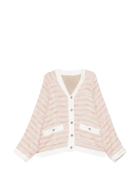 Mastermind World tweed jacket Pink MW26SE1BL007101