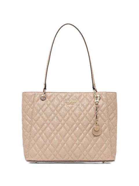 GUESS USA Isemay logo-detail tote bag Neutrals HWGG9628250