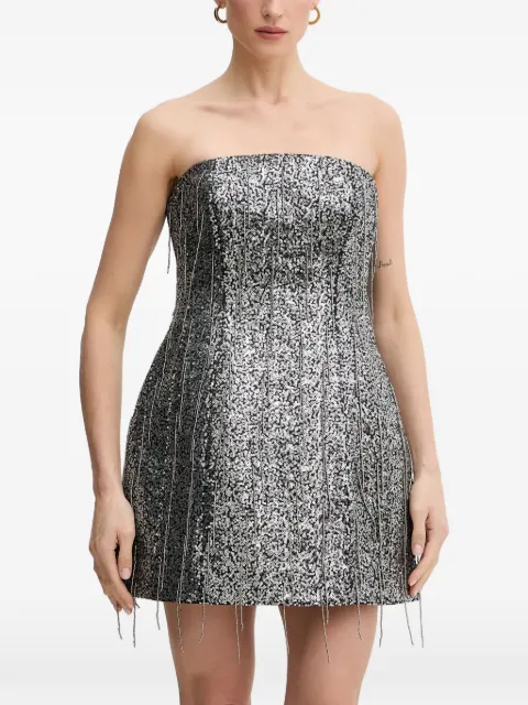 Bardot sequin-embellishment mini dress Black 60099DB1