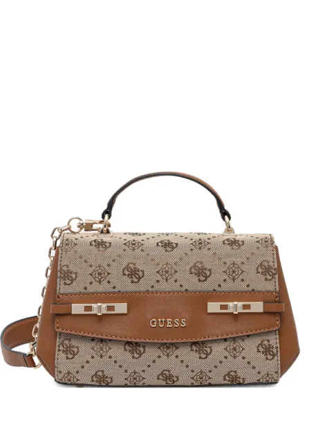 GUESS USA Melinda pattern chain tote bag Neutrals HWJP9902200