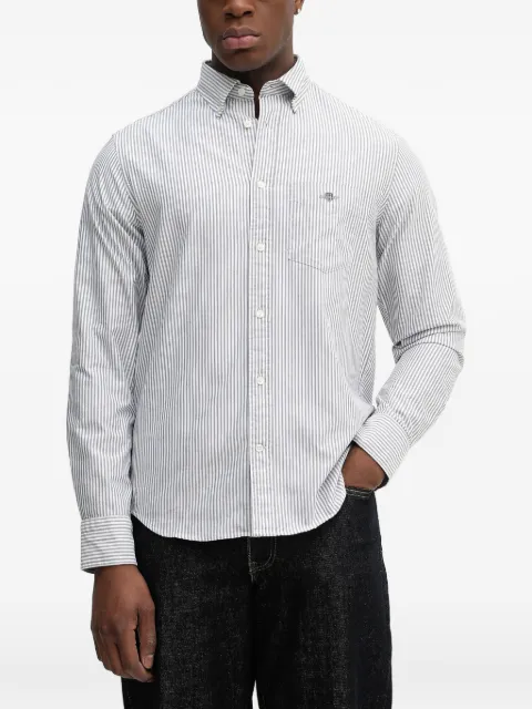 Gant Oxford striped pocket shirt White 3000230