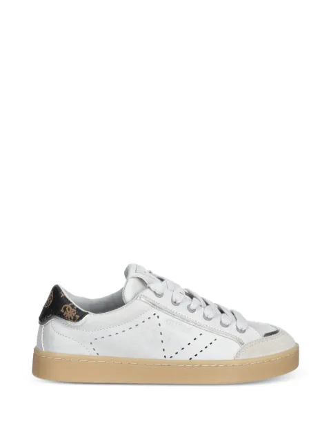 GUESS USA Jhell patterned-detail sneakers White FLPJHEFAL12WHITE