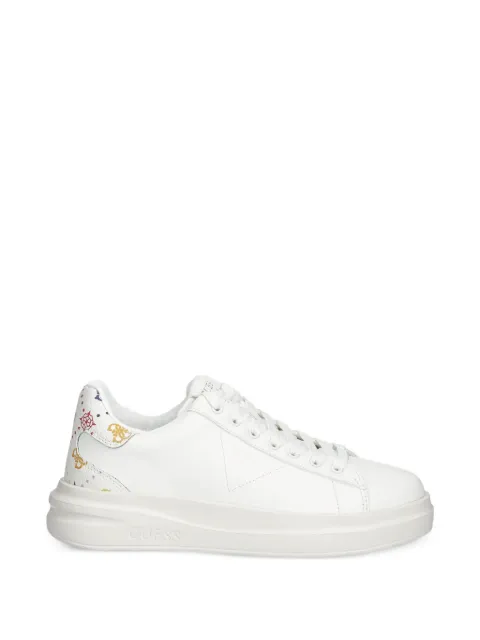 GUESS USA Elbina logo-print sneakers White FLPE11LEA12