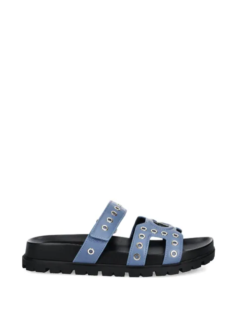 GUESS USA eyelet strap slides Blue FLPFASELE03BLUE