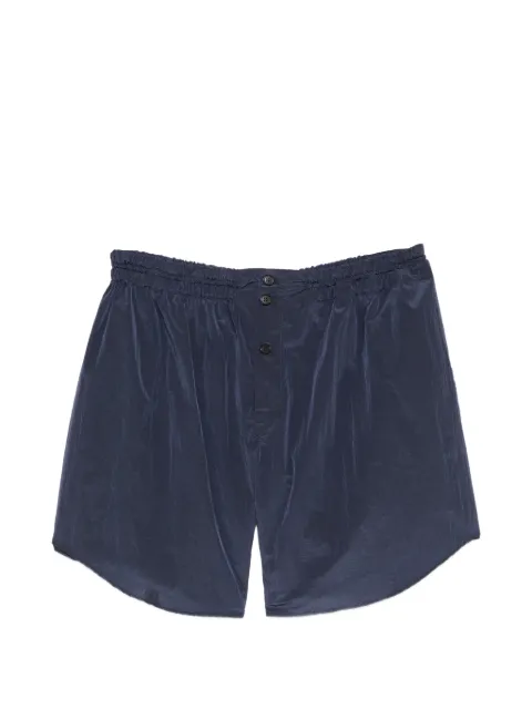 Hed Mayner Curved shorts Blue HMMC30061RHC156NAVYBLUE