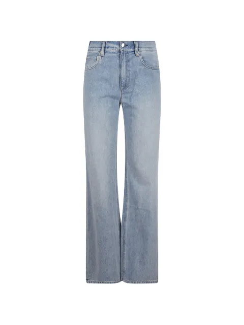 alice + olivia faded-wash wide-leg jeans Blue CD000101136Q424ERIKA