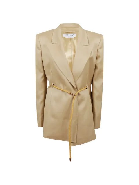 Gabriela Hearst braided jacket Neutrals 2265078ALI010WEA