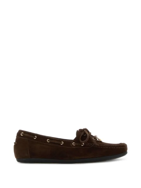 Ferragamo charm-detail shoes Brown 01L0887905671C