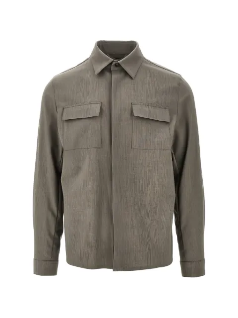 Herno long sleeve shirt Grey CM000022U334882600