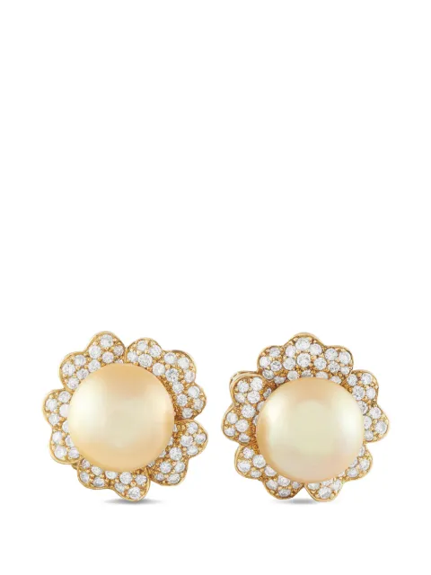 LB Exclusive flower-shape earrings Gold MF32011626