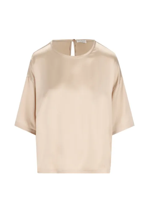 Brunello Cucinelli boxy top Neutrals M0C59DZ310C9643