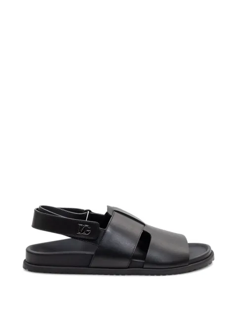 Dolce & Gabbana open-toe strap sandals Black A80571A0118