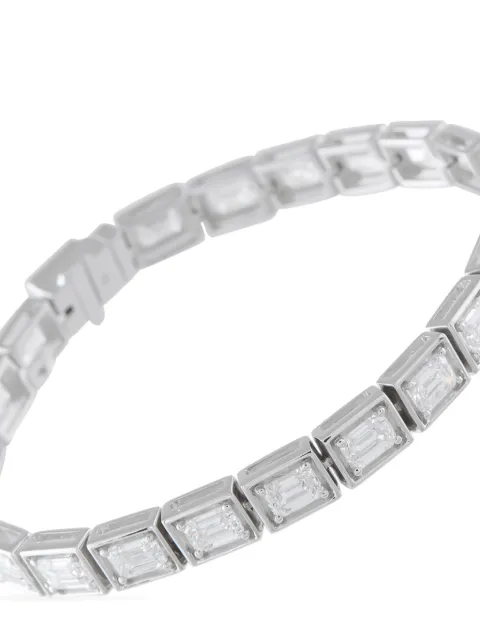 LB Exclusive 18K white gold diamond bracelet Silver ALB194261