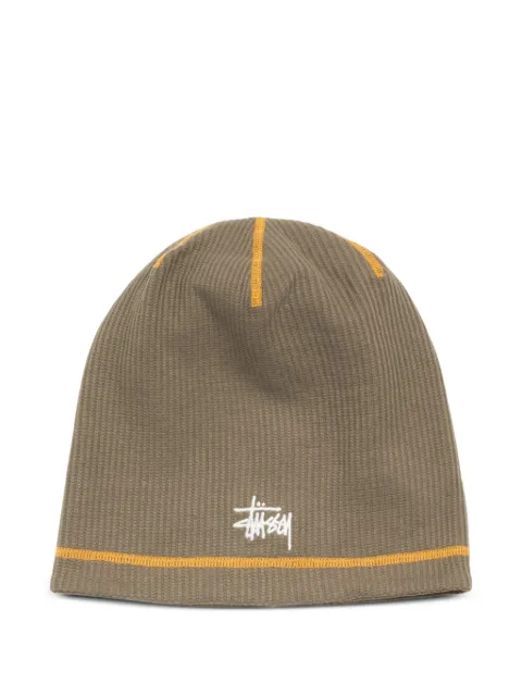 Stüssy Waffle Skullcap beanie hat Green STUS357