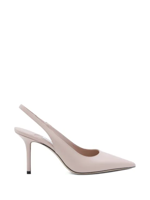 Jimmy Choo Love slingback 85mm pumps Neutrals LOVESB85CLF110007