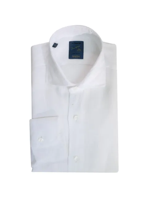 Barba buttoned shirt White LIU13P0154108U