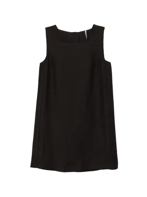 Liviana Conti square-neck sleeveless top Brown F6SL70