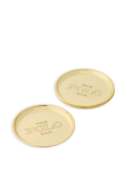 Ralph Lauren Home The Polo Bar coaster set Gold 680P06321001
