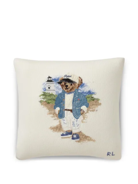 Ralph Lauren Home By The Sea bear throw pillow Neutrals 650P06540001