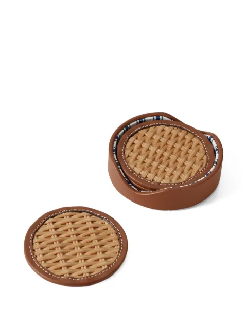 Ralph Lauren Home Bailey coaster set Brown 680P15085001