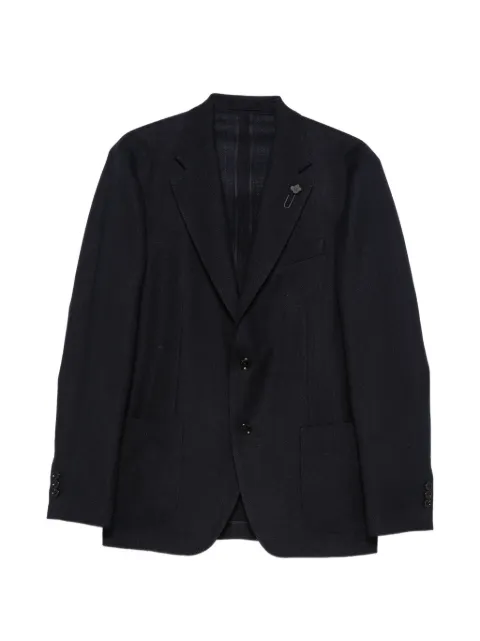 Lardini patch-pocket blazer Blue CN6202EPAIF66508840