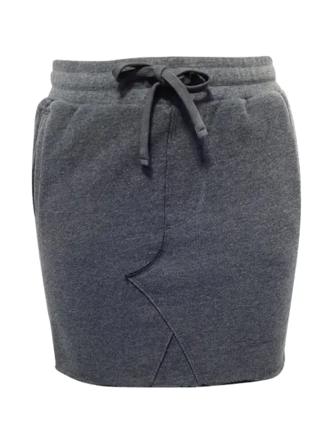 Atm Anthony Thomas Melillo drawstring-fastening mini skirt Grey GILTUS651867