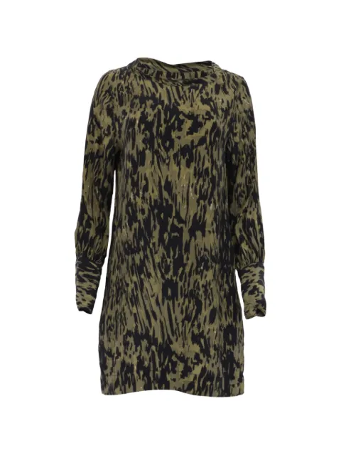Nili Lotan printed dress Green GILTPUUSCL680393W