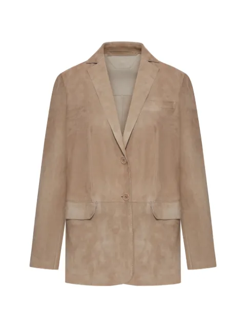 Salvatore Santoro buttoned blazer Neutrals 50155DDNO