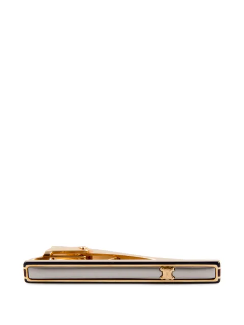 Celine Pre-Owned 1980s logo-detail tie link Gold 15016387