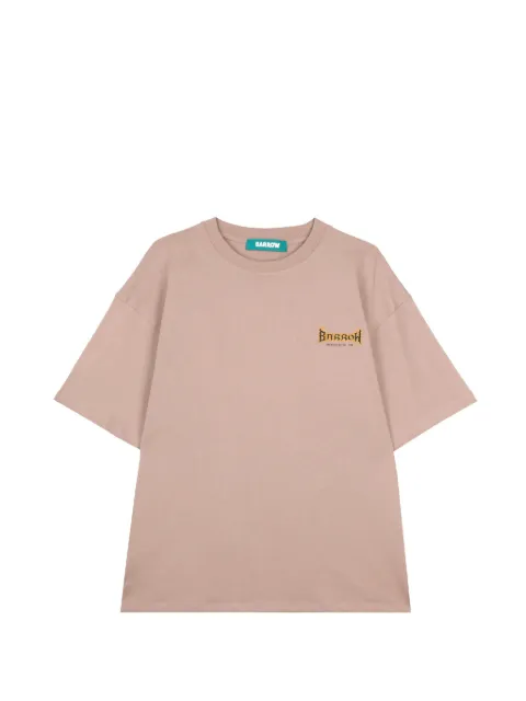 BARROW Jewel Edition cotton T-shirt Pink S6BWUATH136