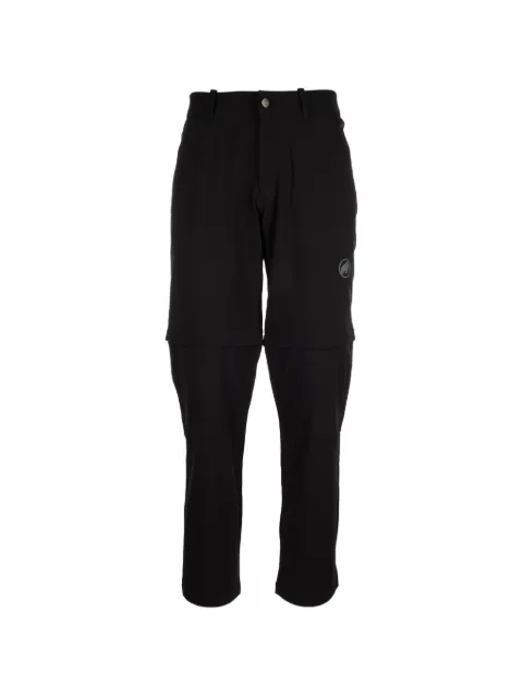 Mammut logo-print trousers Black 102202540