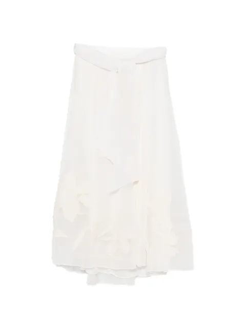 Forte Forte floral tie skirt Neutrals 14522MYSKIRT
