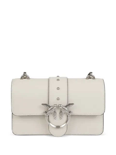 PINKO Love Bag One small crossbody bag in leather White 105856A0F1