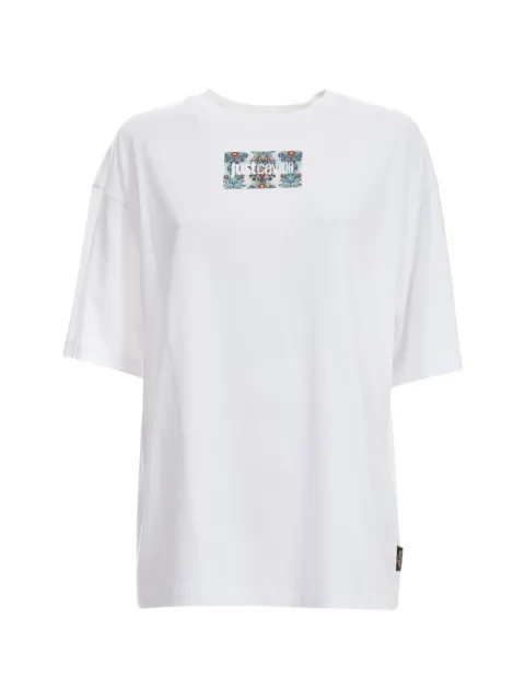 Just Cavalli floral T-shirt White 80PAHT08CJ500