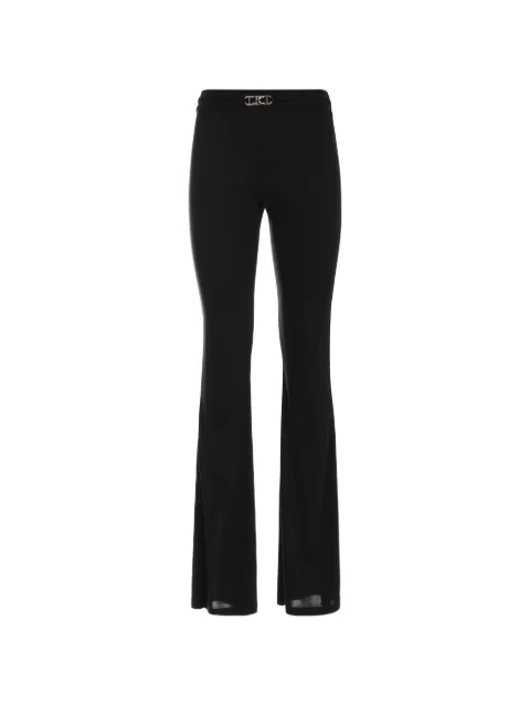Just Cavalli buckle-detail trousers Black 80PAC101J0253