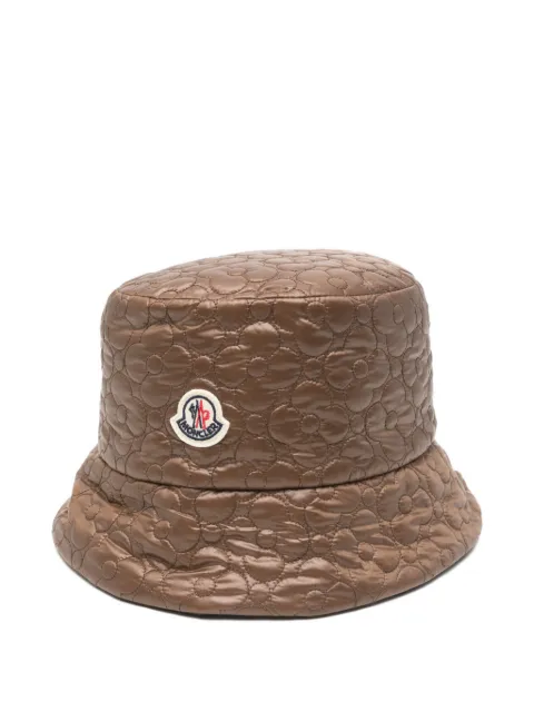 Moncler reversible padded bucket hat Brown L10933B00004M8780