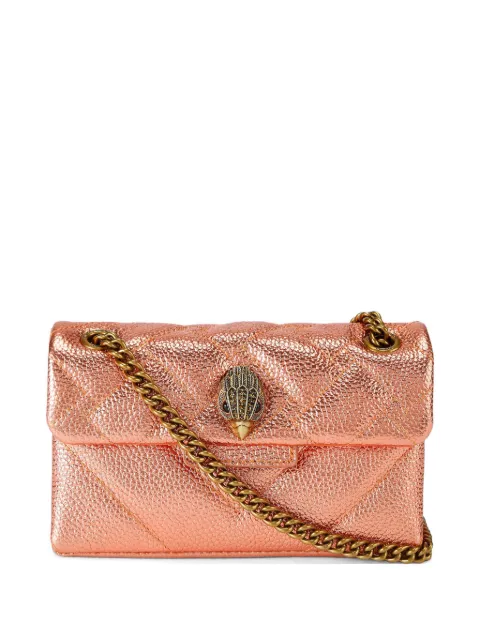 Kurt Geiger London Kensington 17 eagle-motif shoulder bag Orange 5580991109