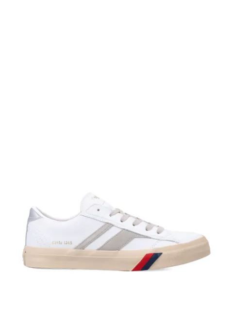Pro-Keds stripe-detail leather sneakers White RC226SLMLS