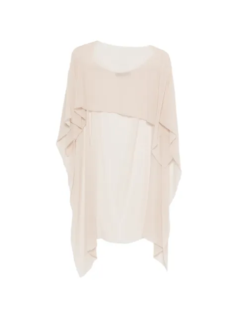 D.Exterior ruffled top Neutrals 62691