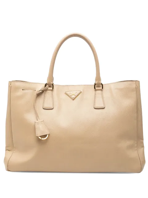Prada Pre-Owned 2010-2025 Large Saffiano Lux Galleria tote bag Brown 8XKLES672NCY7ZFN