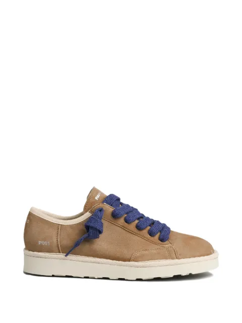 PANCHIC P001 lace-up suede sneakers Brown P001M0300206B008