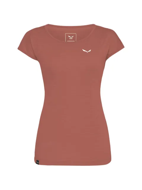 Salewa Puez Melange Dry short-sleeve T-shirt Red 26538