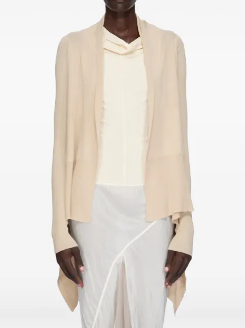 Rick Owens knit cardigan Neutrals RP01F6642M