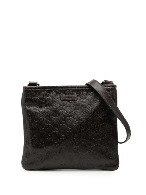 Gucci Pre-Owned 2000-2015 Guccissima crossbody bag Brown BYOXPHK3C8I3YHB1