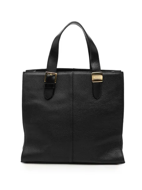 Burberry Pre-Owned 20th Century Leather tote bag Black 7VXOGQTMSW9G4Z2Z