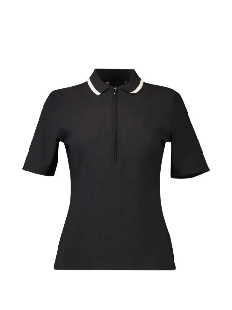 Goldbergh Cassia ribbed half-zip top Black GB363102619000