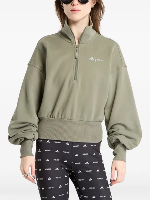 adidas x Moon Boot logo-print sweatshirt Green JM1101